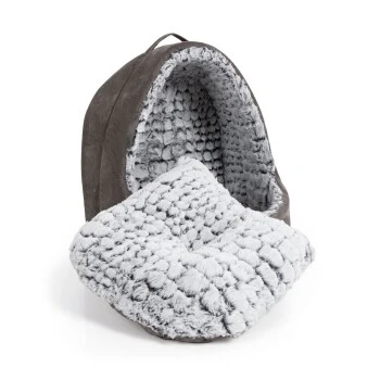 LITTLE LORD Bett Shelly Taupe 3 LITTLE LORD Bett Shelly Taupe – Bild 3