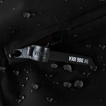 THE DOG IDEA Regenmantel Kayden Schwarz XXS 3 THE DOG IDEA Regenmantel Kayden Schwarz XXS – Bild 3