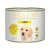 DOG'S LOVE Junior Pute Mit Apfel & Zucchini 6x200 G