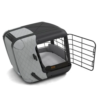 4pets Transportbox Caree Cool Grey 5 4pets Transportbox Caree Cool Grey – Bild 5
