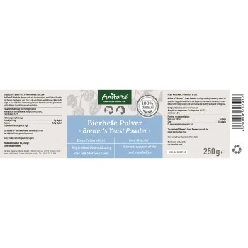Aniforte Bierhefe Pulver 250 G 2 Aniforte Bierhefe Pulver 250 G – Bild 2