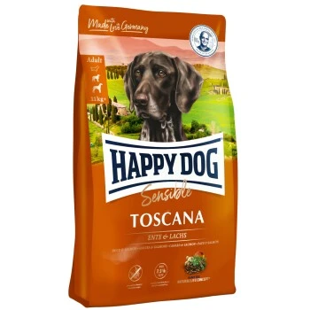 HAPPY DOG Supreme Sensible Toscana 4 Kg 1 HAPPY DOG Supreme Sensible Toscana 4 Kg
