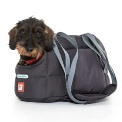 Doctor Bark Hundetragetasche Grau M