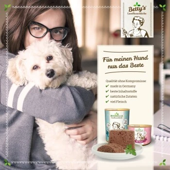 Betty's Landhausküche Mit Känguru & Kartoffel 6 X 200g Für Hund 5 Betty's Landhausküche Mit Känguru & Kartoffel 6 X 200g Für Hund – Bild 5