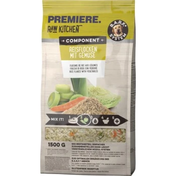 PREMIERE RAW KITCHEN Reisflocken Mit Gemüse 1,5kg 1 PREMIERE RAW KITCHEN Reisflocken Mit Gemüse 1,5kg