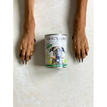 DOG'S LOVE BIO 6x400g Greens 2 DOG'S LOVE BIO 6x400g Greens – Bild 2