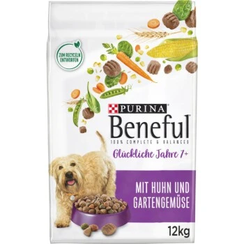 Beneful Purina Glückliche Jahre 7+ Mit Huhn Und Gartengemüse 12 Kg 1 Beneful Purina Glückliche Jahre 7+ Mit Huhn Und Gartengemüse 12 Kg